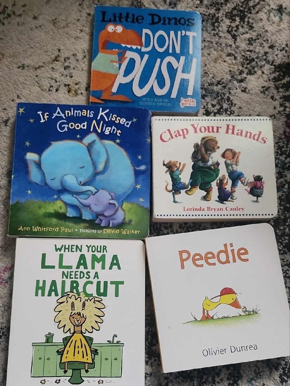 Children's Board Book Set - Ten Assorted Titles